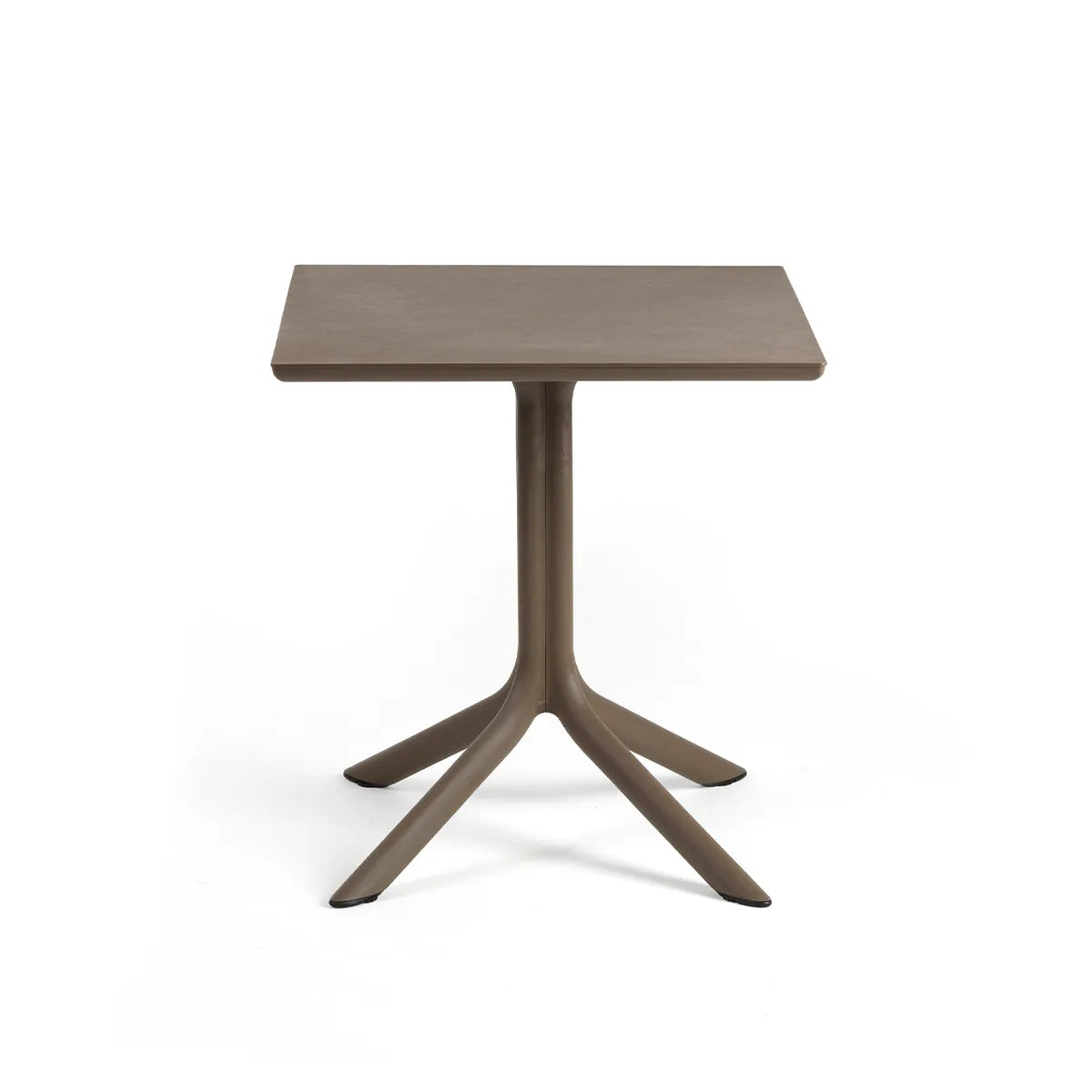 Table Clip Mat Nardi – coloris tabac – 70x70