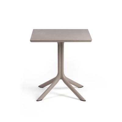Table Clip Mat Nardi – coloris gris tourterelle – 70x70