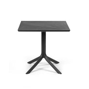 Table Clip Mat Nardi – coloris anthracite – 80x80