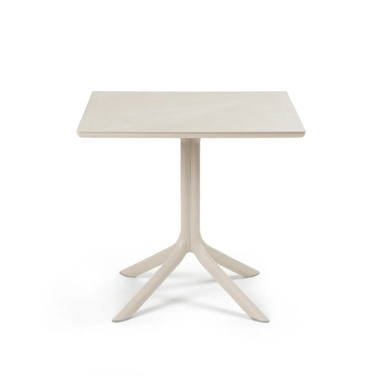 Table Clip Mat Nardi – coloris sable – 80x80