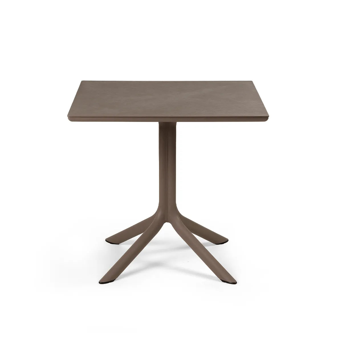 Table Clip Mat Nardi – coloris tabac – 80x80