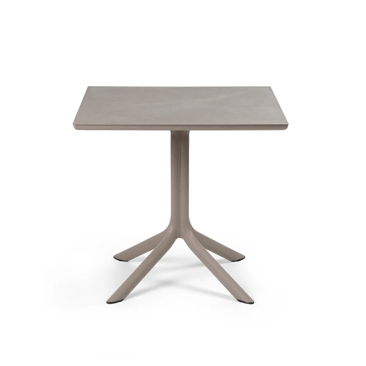 Table Clip Mat Nardi – coloris gris tourterelle – 80x80