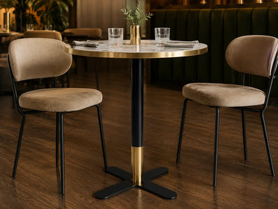 Piètement de bar Violet BI 4 branches 108 cm