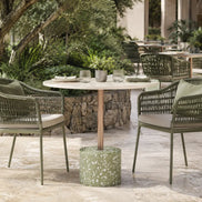 Piètement de table Sienna STONE X croix 73 cm