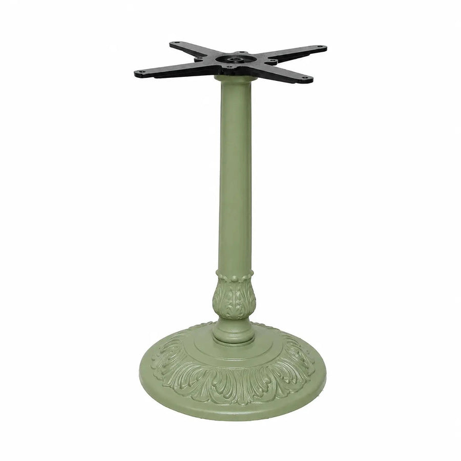 Piètement de table Ben 73 cm — base fonte compacte à commander en volume
