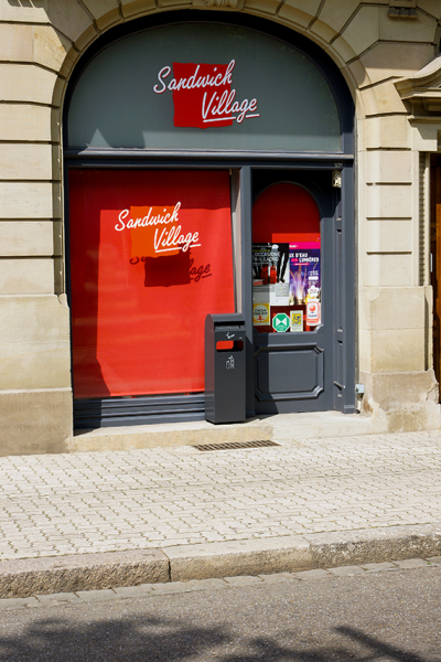 Axel Conteneur extérieur avec cendrier 29 L / 3 L