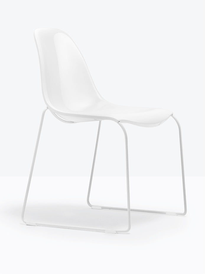 Chaise Day Dream 401 Pedrali blanche