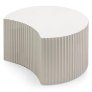 Ensemble de 2 tables basses Zeo rainurées