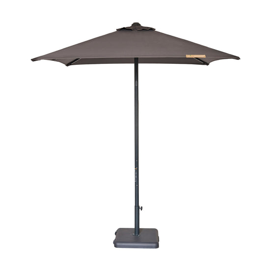 Parasol Eolo Pureti Ezpeleta, toile anthracite