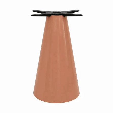 Piètement de table Jura 73 cm — base acier légère à forte capacité de plateau