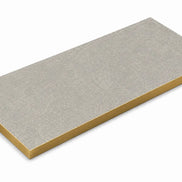 Plateau de table Capri rectangle – Chant PVC effet laiton
