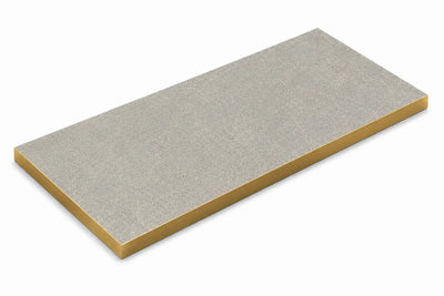 Plateau de table Capri rectangle – Chant PVC effet laiton