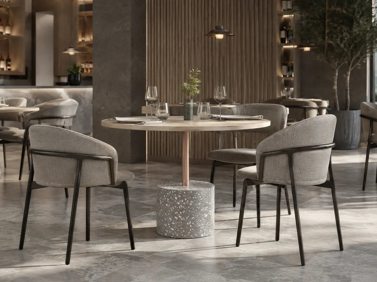 Piètement de table Sienna STONE X croix 73 cm