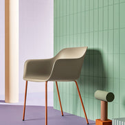 Fauteuil Babila XL 2734 Pedrali en situation, restaurant