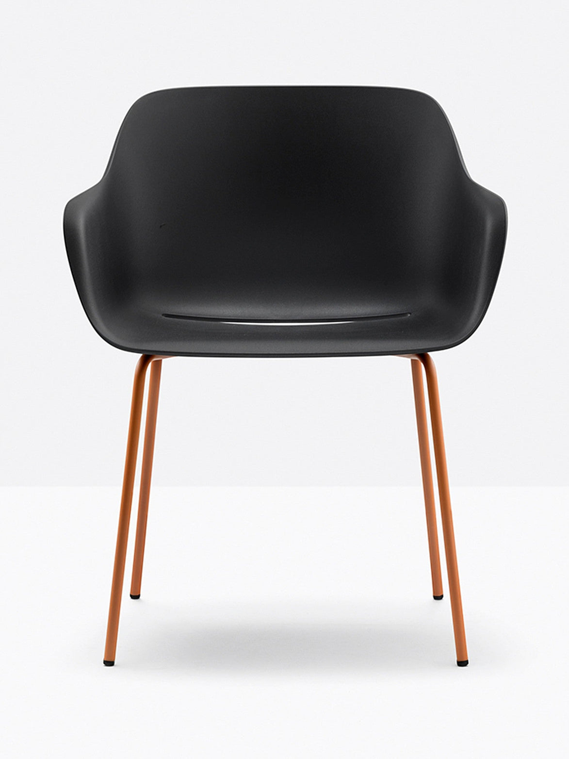 Fauteuil Babila XL 2734 Pedrali, coque noire