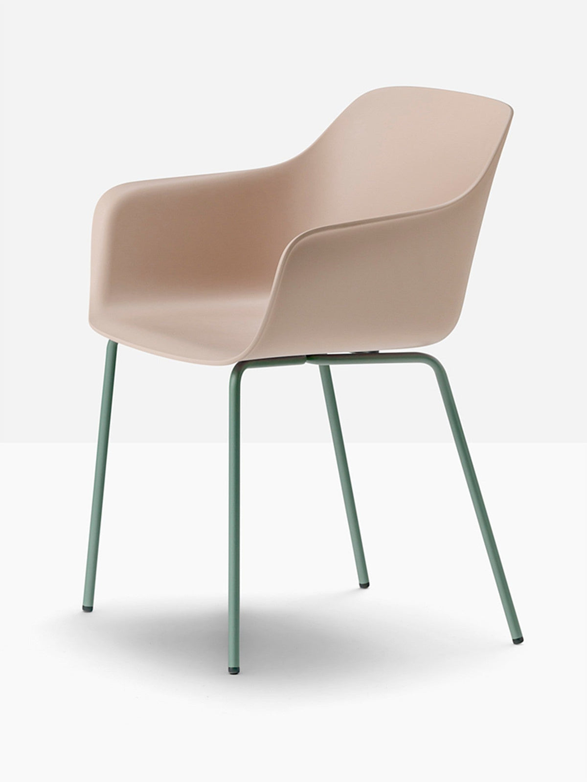 Fauteuil Babila XL 2734 Pedrali, coque rose