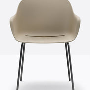 Fauteuil Babila XL 2734 Pedrali, coque sable