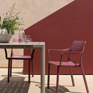 Fauteuil Cassia Nardi – mise en scène terrasse