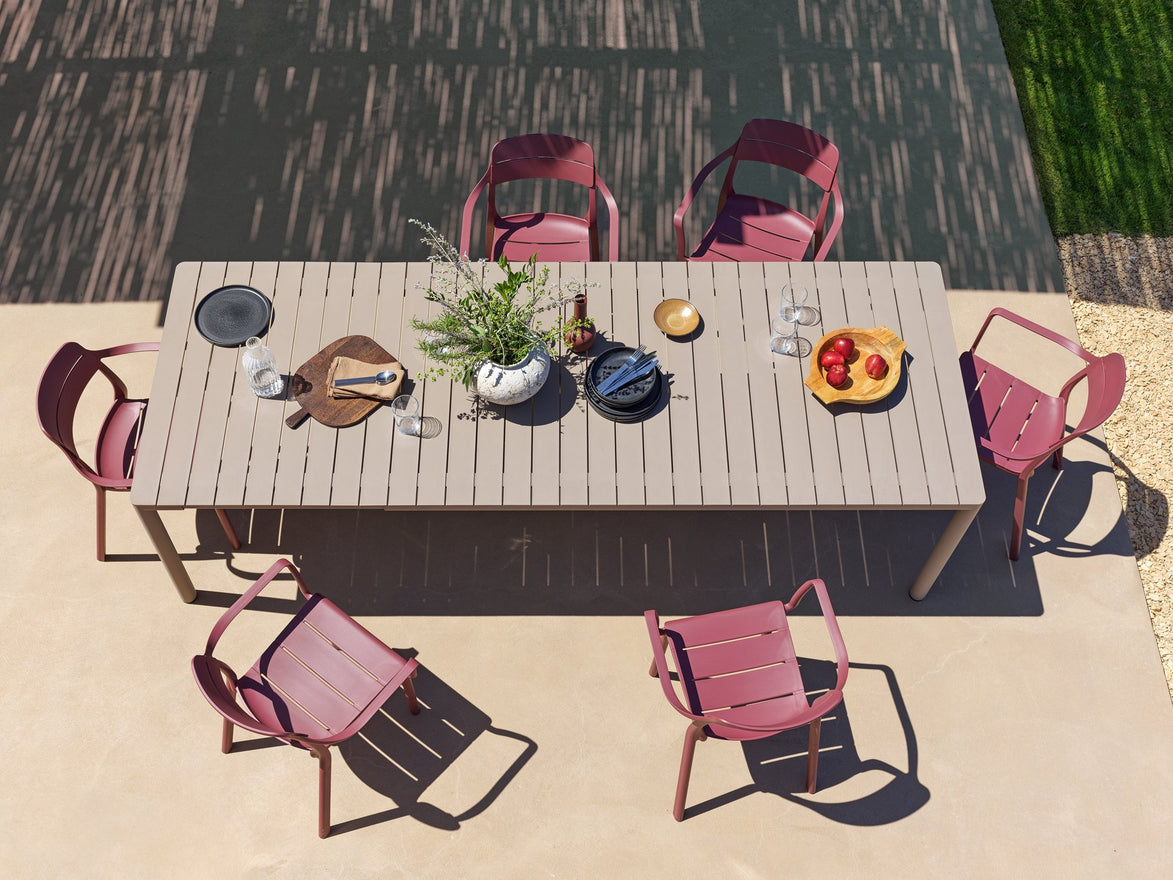 Fauteuil Cassia Nardi – mise en scène terrasse