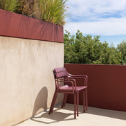 Fauteuil Cassia Nardi – mise en scène terrasse