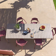 Fauteuil Cassia Nardi – mise en scène terrasse