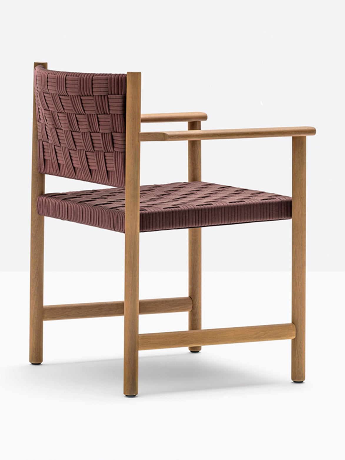 Fauteuil Griante bordeaux vue de dos