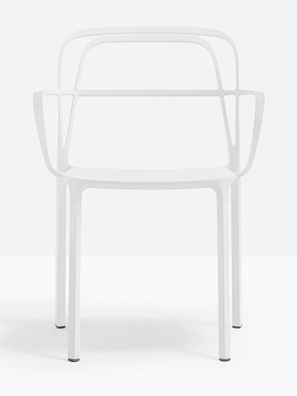 Fauteuil de terrasse Intrigo Pedrali blanc