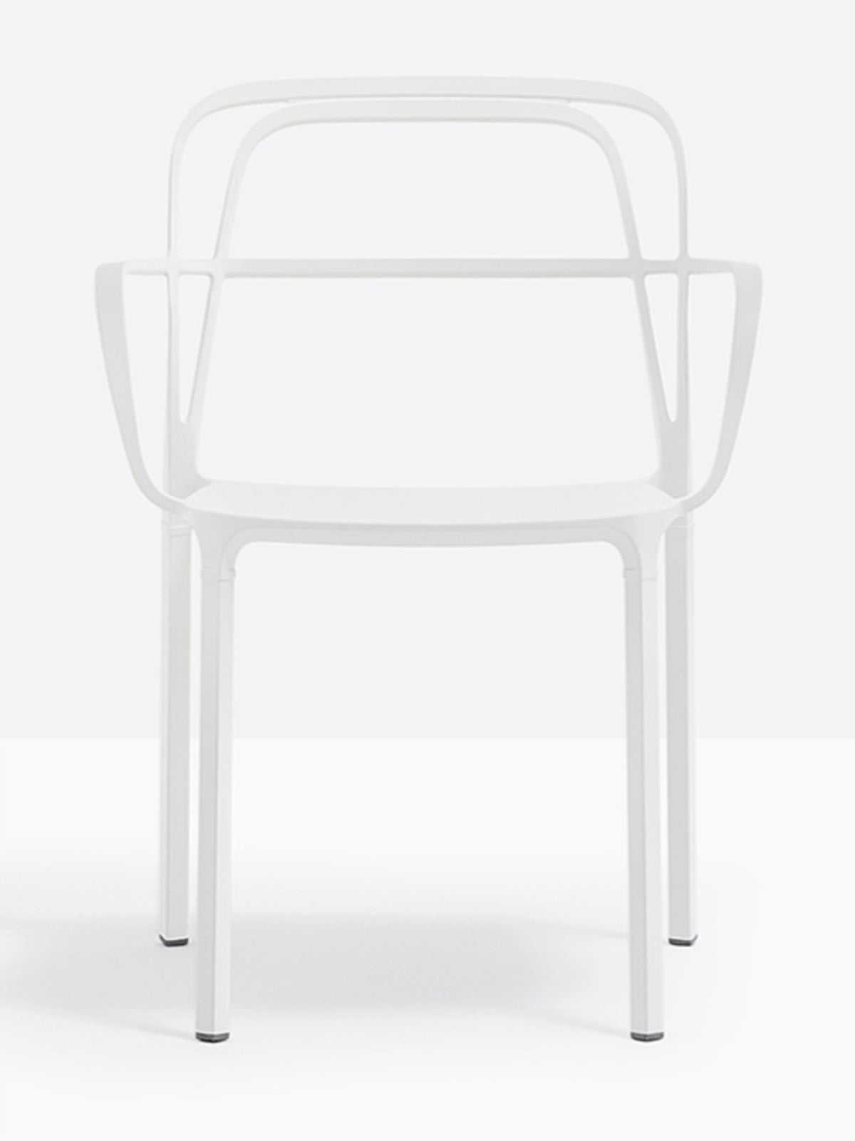 Fauteuil de terrasse Intrigo Pedrali blanc