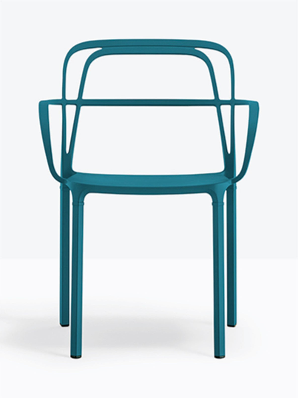 Fauteuil Intrigo bleu pétrole