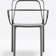 Fauteuil Intrigo gris anthracite