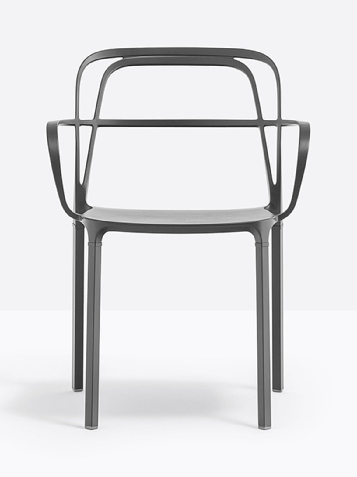Fauteuil Intrigo gris anthracite