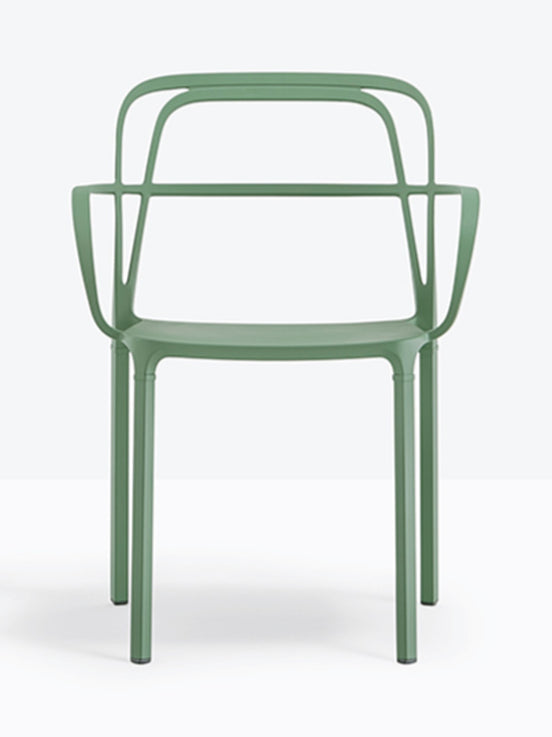 Fauteuil Intrigo vert d'eau