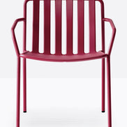 Fauteuil lounge Coney Pedrali bordeaux