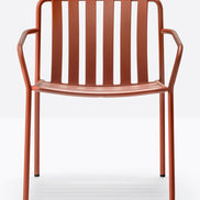 Fauteuil lounge Coney terracotta