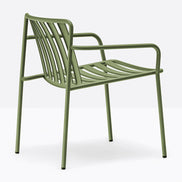 Fauteuil lounge Coney vert olive