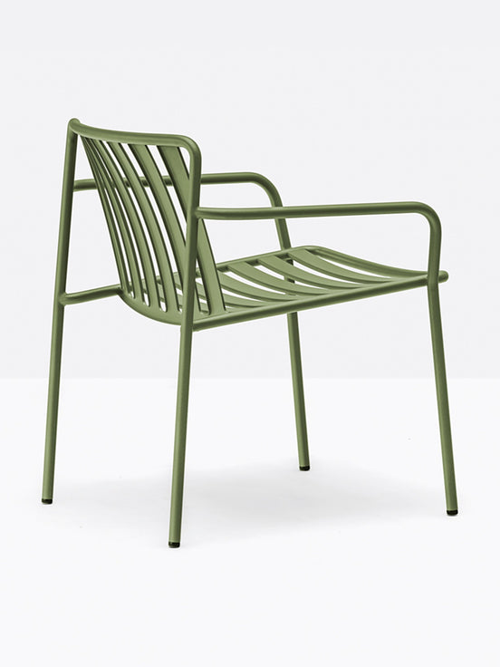 Fauteuil lounge Coney vert olive