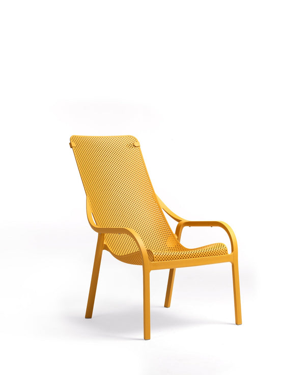 Fauteuil lounge Net Nardi – coloris moutarde