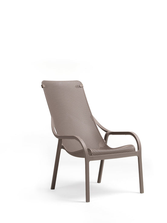 Fauteuil lounge Net Nardi – coloris tourterelle