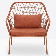 Fauteuil lounge Panarea terracotta