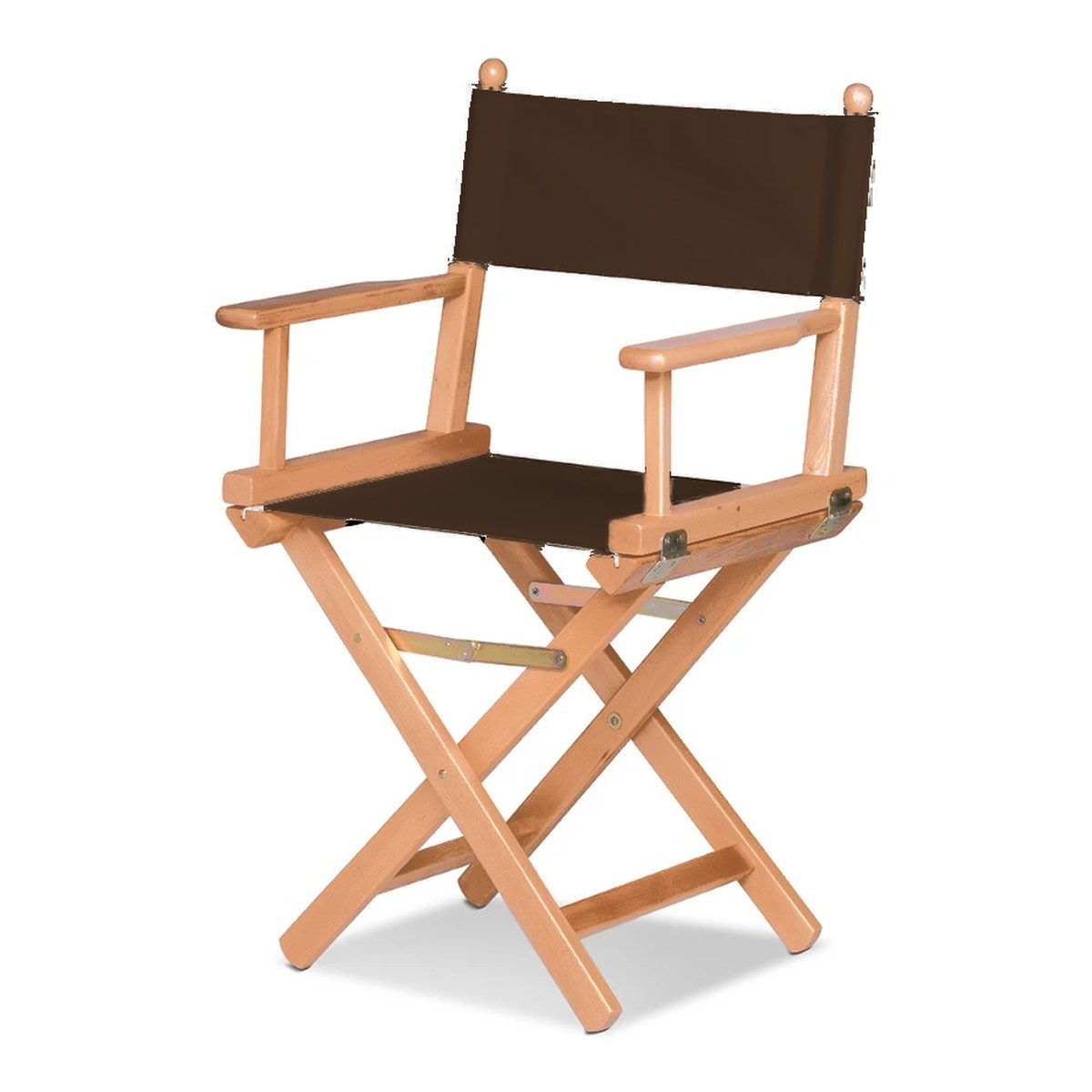 Fauteuil metteur en scène Cinéma — huile de lin, toile Marron 005