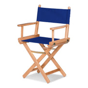 Fauteuil metteur en scène Cinéma — huile de lin, toile Bleu roi 007