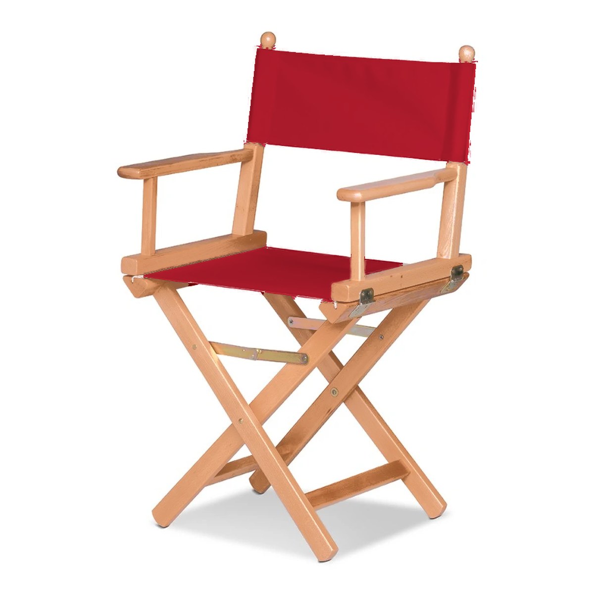 Fauteuil metteur en scène Cinéma — huile de lin, toile Rouge 035