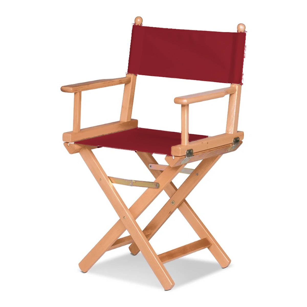 Fauteuil metteur en scène Cinéma — huile de lin, toile Bordeaux 060