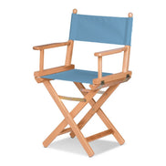 Fauteuil metteur en scène Cinéma — huile de lin, toile Bleu ciel 083