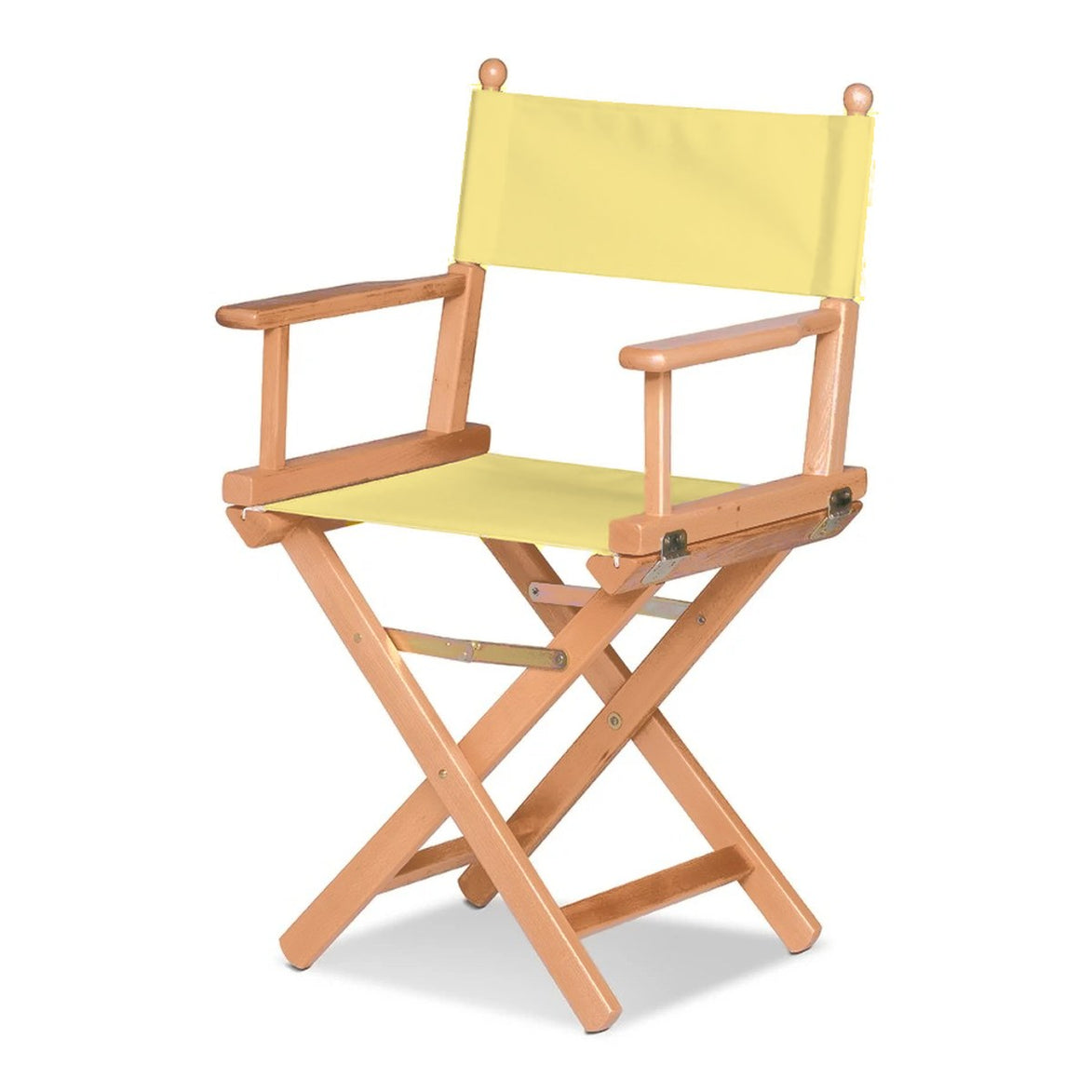 Fauteuil metteur en scène Cinéma — huile de lin, toile Jaune paille 087