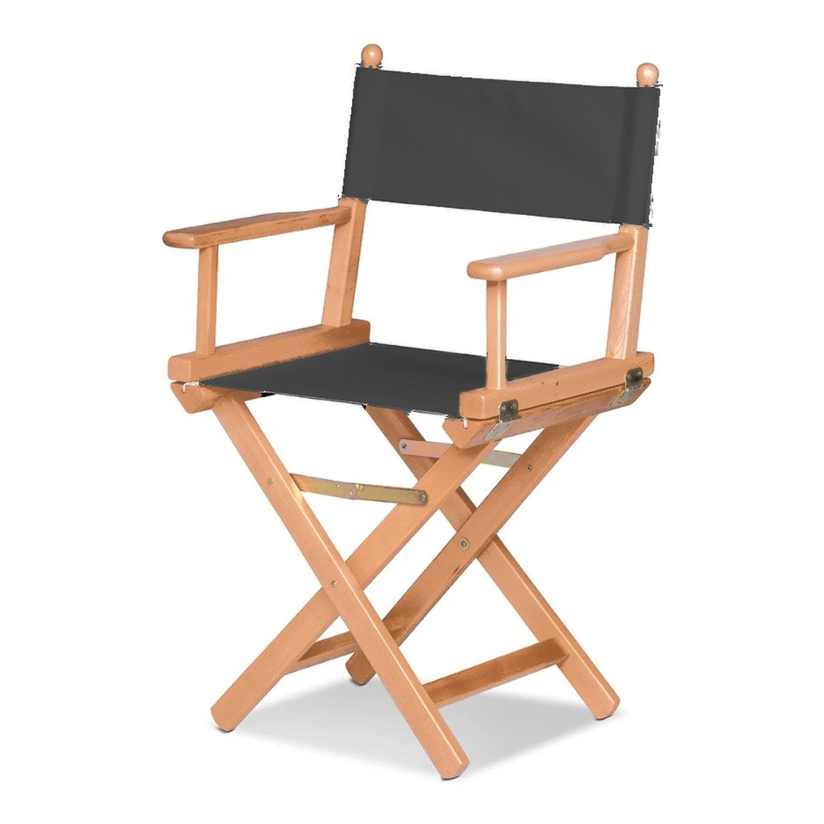 Fauteuil metteur en scène Cinéma — huile de lin, toile Gris foncé 098