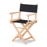 Fauteuil metteur en scène Cinéma — vernis naturel, toile Screen noir