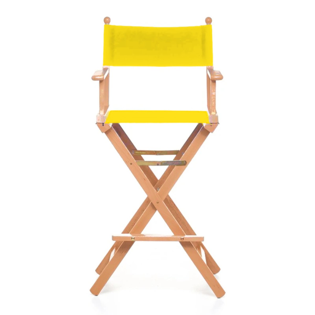 Fauteuil metteur en scène haut Cinéma — huile de lin, toile Jaune 003