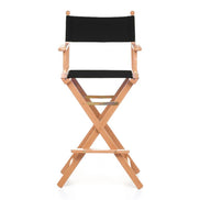 Fauteuil metteur en scène haut Cinéma — huile de lin, toile Noir 039