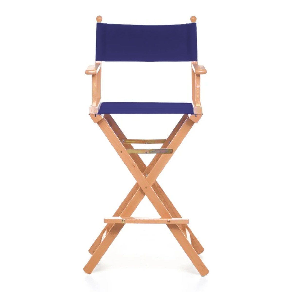 Fauteuil metteur en scène haut Cinéma — huile de lin, toile Bleu nuit 063